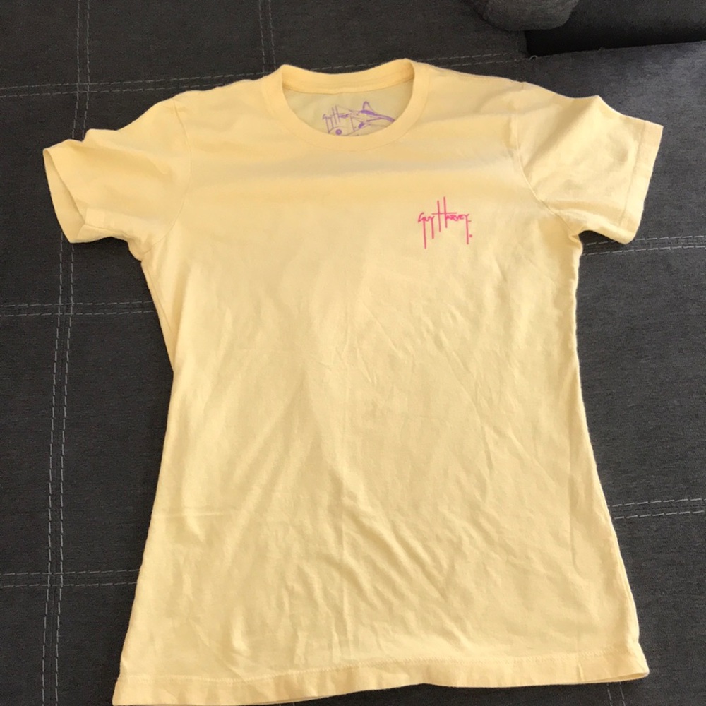Guy Harvey yellow size small shirt